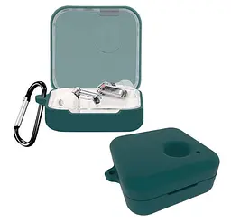 Чохол-накладка DK Silicone Candy Friendly з карабіном для Nothing Ear (1) (green) - мініатюра 2