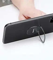 Тримач-кільце для телефона Baseus Privity Air Outlet, Silver (SUYB-0S) - мініатюра 5