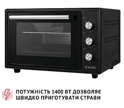 Електрична піч Perfelli Classic 37 Black - мініатюра 9