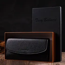 Шкіряний жіночий гаманець Tony Bellucci 19х9,5х1,5 см acs0026975 - мініатюра 8