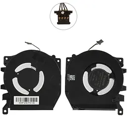 Вентилятор для ноутбуку Dell (Alienware: X16 R1) CPU,12V
