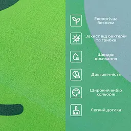 Килимок вологопоглинаючий Wall Sticker 40х60х3 мм Жабка SW-00002560 - мініатюра 4