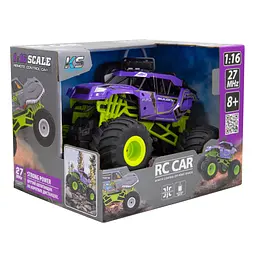Автомобіль KS Drive на р/к Bigfoot Off-Road Violet 1:16, 27 МГц (SL-358RHV) - мініатюра 10