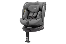 Автокрісло CRL-16002 Octopus Seashell Grey i-Size 40-150 см ISOFIX, поворот, опорна стійка CARRELLO