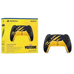 Геймпад Sony DualSense for PS5 (Marvel's Wolverine Yellow Limited Edition) (1000056821) - мініатюра 5