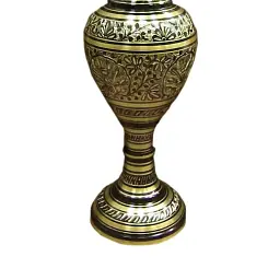 Ваза бронзова чорна 60х17х17 см - мініатюра 2