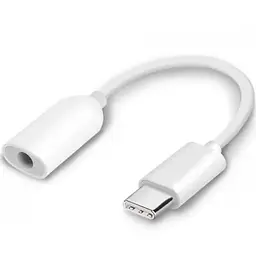 Адаптерперехідник для аудіо Xiaomi Type-C to Audio cable білий