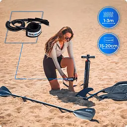 Надувна SUP дошка THUNDER 350 см (MOTH-MINT) - мініатюра 7
