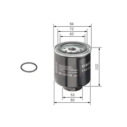 Фільтр паливний Bosch F026402223 - миниатюра 5