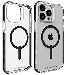 Оригінальний протиударний чохол Gear4 Santa Cruz MagSafe для iPhone 14 Pro Clear Black (702010123) - мініатюра 1