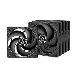 Корпусний вентилятор 120 мм Arctic P12 PWM PST 5pcs ACFAN00137A Black - мініатюра 2
