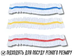 Пакети для зберігання продуктів на гумці, 100 шт. - мініатюра 4
