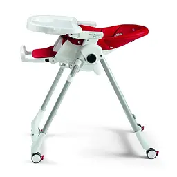 Стільчик для годування Peg-Perego Prima Pappa Follow Me Fragola, червоний (IH01000000BL59) - мініатюра 2