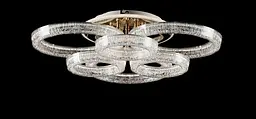 Світлодіодна люстра Splendid Ray LC/3S+3B LED (GD), золото, білий, 80 Вт, від 10-18 м² - мініатюра 4