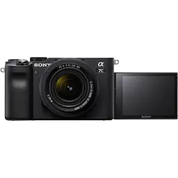 Бездзеркальний фотоапарат Sony Alpha A7C Kit FE 28-60mm F4-5.6 Black (ILCE7CLB) [132033] - мініатюра 3