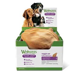 Натуральні ласощі для зубів собак WHIMZEES Dental Treats Veggie Ear, 1 шт. L - мініатюра 4