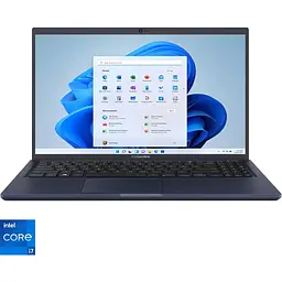 Ноутбук ASUS ExpertBook B1 B1500CBA i7-1255U la 4.7 GHz, 16GB, 512GB, UHD, Windows 11 Pro
