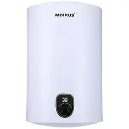 Водонагрівач Mixxus EWH-02050 Slim Dry 50 л, 2 кВт, вертикальний, білий (WH0012)