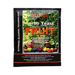 Турбо дріжджі Alcotec Turbo Yeast Fruit 60 г 10 шт