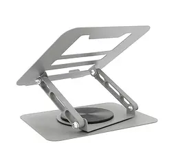 Підставка для ноутбука планшета Voltronic LS-18 Silver складана, поворотна - мініатюра 2