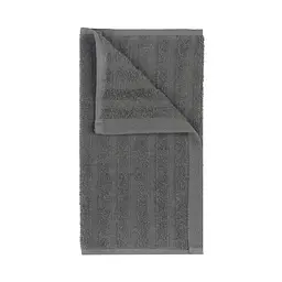 Рушник махровий Ardesto Lines, 30х50см, 100% бавовна, темно-сірий (ART2630LR) - мініатюра 3