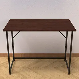 Стіл розкладний Моріс Ferrum-decor 750x1000x600 Чорний метал ДСП Венге Магія 16 мм (FRD-105402) - мініатюра 9