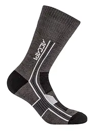 Термошкарпетки Accapi Outdoor Merino Crew 42-44 Чорний-Сірий