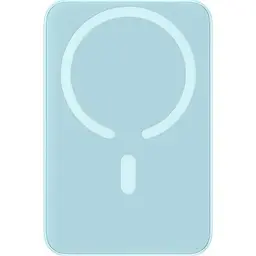 Зовнішній акумулятор Baseus Magnetic Mini Wireless Fast Charge Power Bank 10000mAh 20W Blue (PPCX110103) [102123] - мініатюра 2