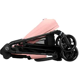 Коляска Cybex Melio Carbon Candy Pink з бампером (525000027) - мініатюра 7