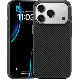 Чохол Benks Magnetic ArmorPro Kevlar Case 600D для Apple iPhone 17 Pro Black [145687]