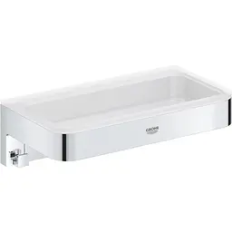 Полиця для душу з тримачем Grohe QuickFix Start Cube 41107000, Хром