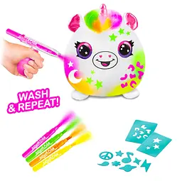 Набір для творчості Canal Toys DIY Airbrush Plush Сквіш Неон сюрприз (AIR022) - мініатюра 5