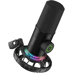 Мікрофон Fifine K658 RGB Black [94431] - мініатюра 6