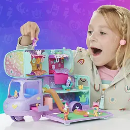 Ігровий набір My Little Pony Playset World Magic Mare Stream Buildable Trailer Camper Van (F7650) - мініатюра 9
