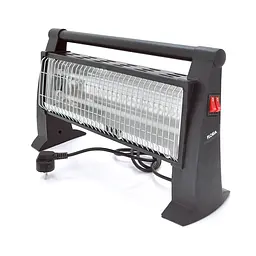 Електрообігрівач Floria ZLN 2199, 1200 Вт, 2 режими 6001200 Вт, Black, Box - мініатюра 2