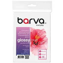 Фотопапір Barva 13x18, 230 g/m2, Everyday, glossy double-sided, 20с (IP-GE230-443)
