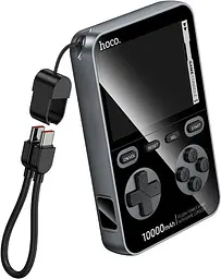 Портативний акумулятор з ігровою консоллю Hoco Q47 Shine 20W 10000mAh metal grey - мініатюра 2