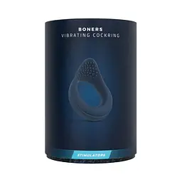 Ерекційне віброкільце Boners Vibrating Cock Ring with Perineum Stimulation - мініатюра 11