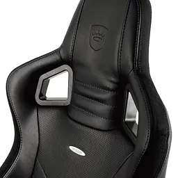Компютерне крісло для геймера Noblechairs Epic PU leather black (NBL-PU-BLA-002) - мініатюра 2
