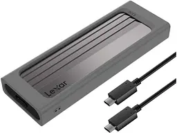 Кишеня для накопичувача Lexar E300 USB3.2 G2 Type-C Silver (LPAE300-RNBNG)