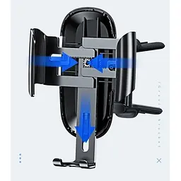 Автотримач Baseus Future Gravity Vehicle-mounted Holder Applicable to Round Air Outlet SUYL-BWL01 - мініатюра 5