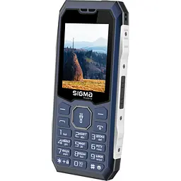 Мобільний телефон Sigma X-style 341 BRO Type-C Blue (4827798368428) - мініатюра 5