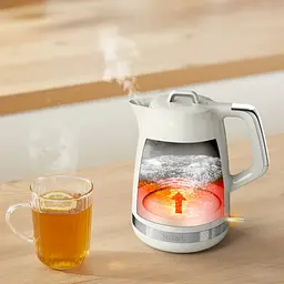 Електрочайник Tefal Soleil+ бежевий 1.7 л (KO355AE0) - мініатюра 13