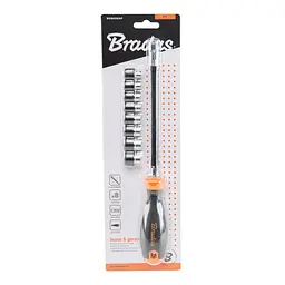 Гнучкий торцевий ключ Bradas HOME &amp; GARAGE набір 5-12/270 мм DIY-SW10SET-E - мініатюра 3