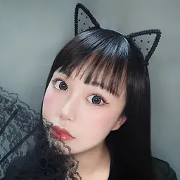 Обруч з котячими вушками Babydoll Універсальний.. Чорний 4502 - мініатюра 4