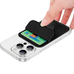 Магнітний тримач-кишеня для карт Hoco GT6 Joy multifunctional magnetic card holder - мініатюра 3