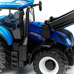 Дитяча іграшка Трактор New Holland T7.315 Bburago 18-31632 з фронтальним навантажувачем - мініатюра 5