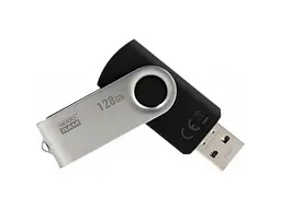 USB флеш накопичувач GOODRAM 128 GB UTS3 Twister Black (UTS3-1280K0R11) - мініатюра 2