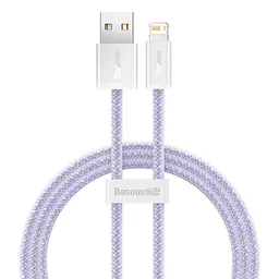 Кабель Baseus Dynamic 2 Series Fast Charging Cable USB to Lightning 2.4A 1m CALD040005 Purple