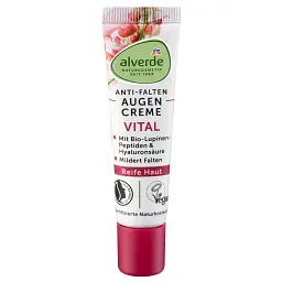 Крем Alverde Naturkosmetik вітамінний для шкіри під очима з органічним люпином 15 мл - мініатюра 3